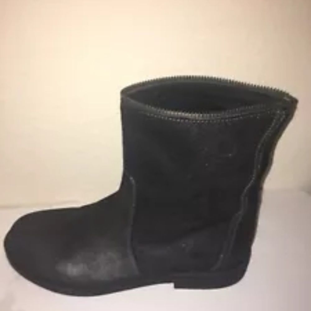 Anthropologie suede & leather tall knee 2 tone Switch Zip-Off high or an… - Picture 5 of 10